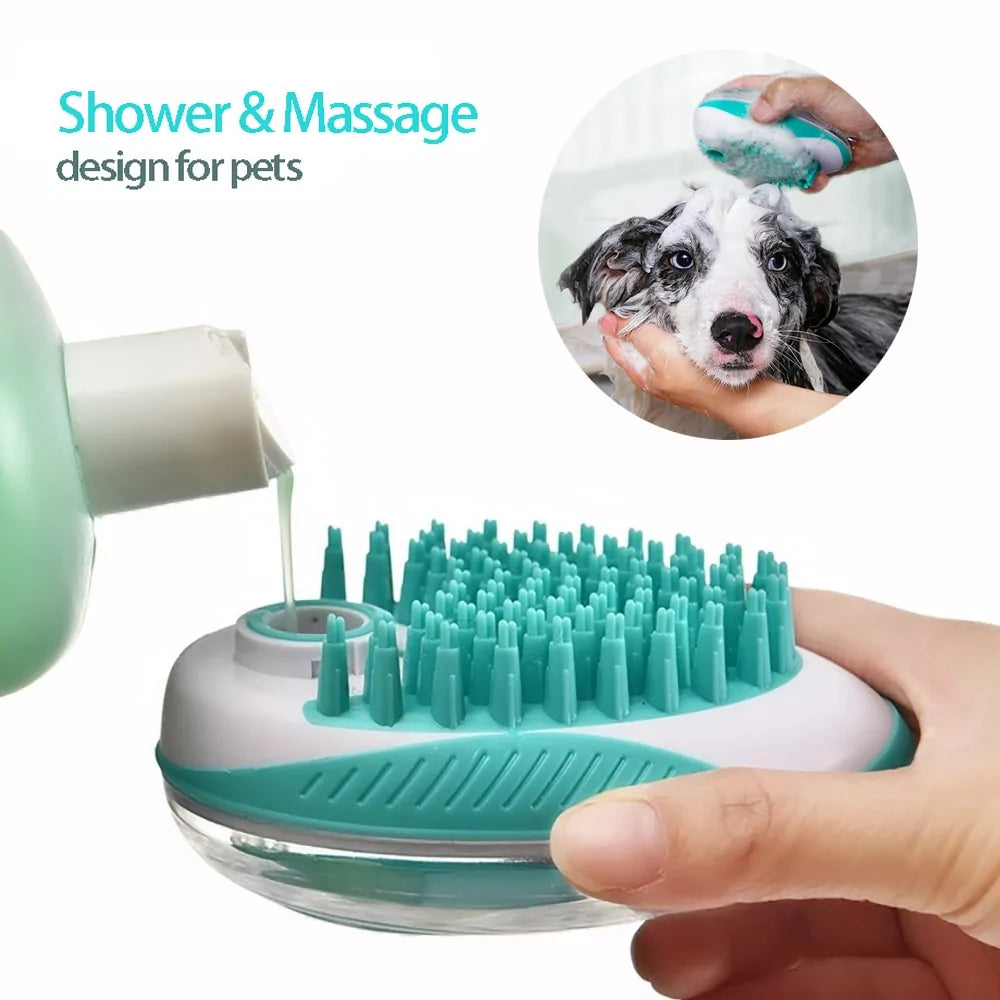 2-in-1 Pet Bath Brush