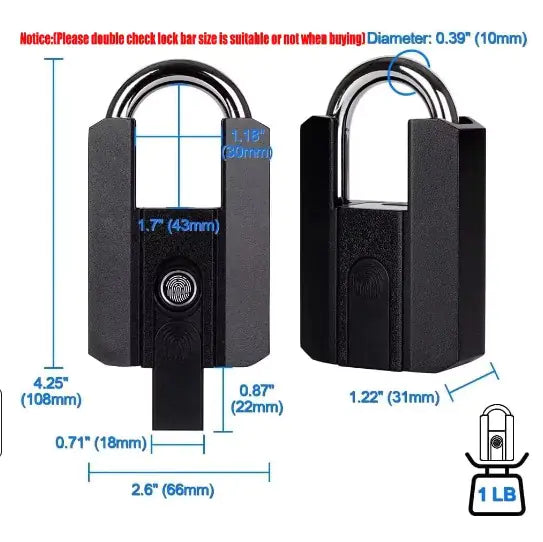 Instasecure Trendy Fingerprint Locks for Today-s-smart Homes