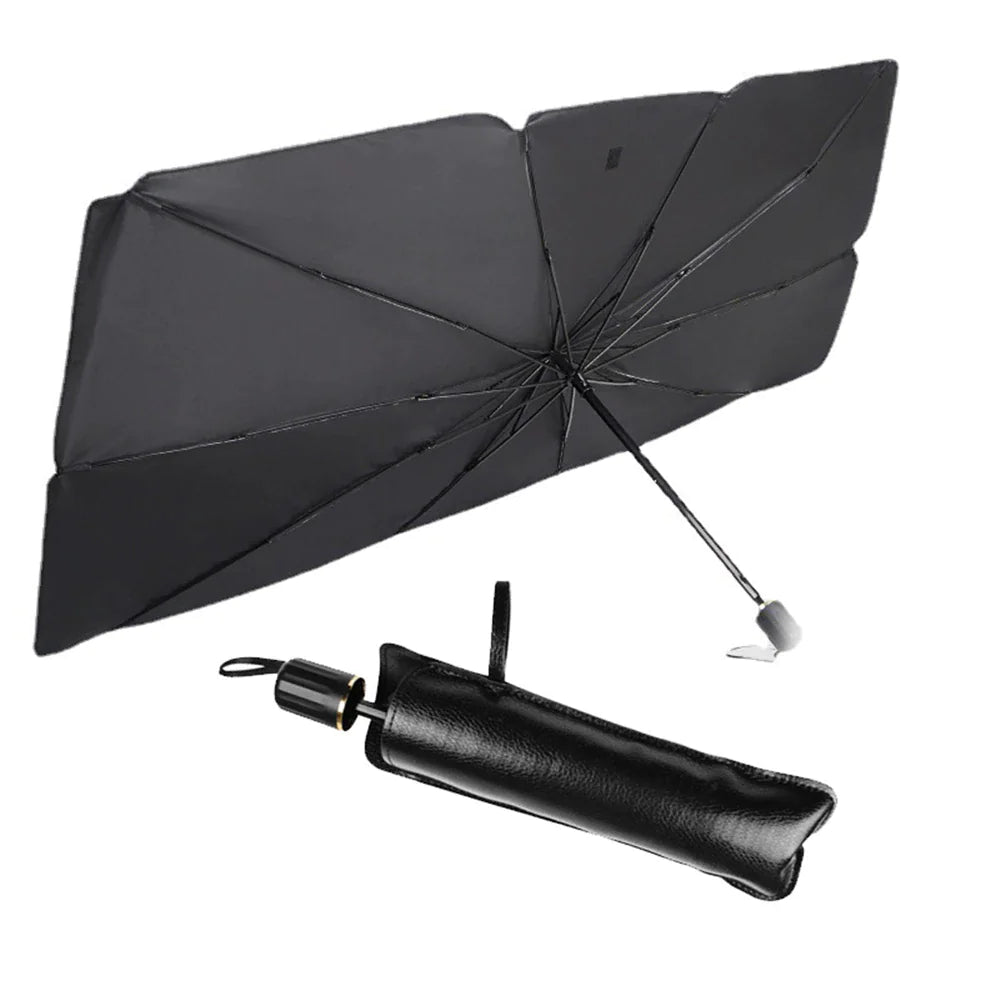 51" Car Windshield Sun Shade Foldable Umbrella Front Window Cover Visor Umbrella