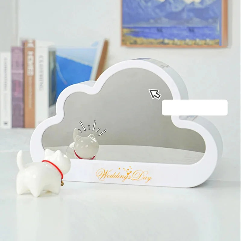 Merry Christmas Tree Cloud Mirror Model